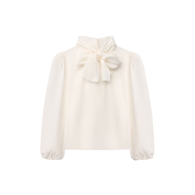 Шелковая блузка Dolce & Gabbana L53S56/FU1H7/2-6