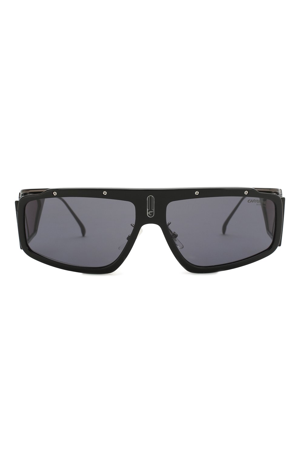 Мужские солнцезащитные очки CARRERA черного цвета по цене 23950 руб., арт. CARRERA FACER 807 | Фото 2 Мужские солнцезащитные очки CARRERA черного цвета, арт. CARRERA FACER 807 | Фото 2 (Тип очков: С/з; Статус проверки: Проверена категория; Оптика Гендер: оптика-унисекс; Очки форма: Прямоугольные, D-форма)