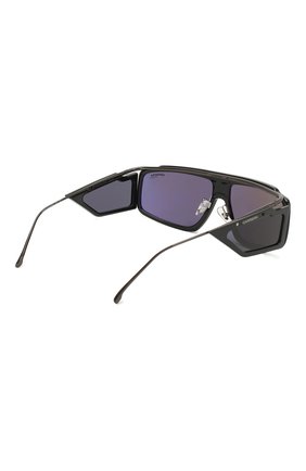 Мужские солнцезащитные очки CARRERA черного цвета по цене 23950 руб., арт. CARRERA FACER 807 | Фото 3 Мужские солнцезащитные очки CARRERA черного цвета, арт. CARRERA FACER 807 | Фото 3 (Тип очков: С/з; Статус проверки: Проверена категория; Оптика Гендер: оптика-унисекс; Очки форма: Прямоугольные, D-форма)