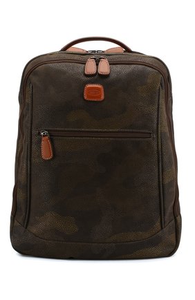 Женский дорожный рюкзак life BRIC`S оливкового цвета по цене 29850 руб., арт. BL8 04658 | Фото 1 Женский дорожный рюкзак life BRIC`S оливкового цвета, арт. BL8 04658 | Фото 1
