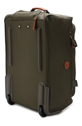 Женская дорожная сумка x-travel BRIC`S оливкового цвета по цене 17900 руб., арт. BXL32510 | Фото 2 Женская дорожная сумка x-travel BRIC`S оливкового цвета, арт. BXL32510 | Фото 2