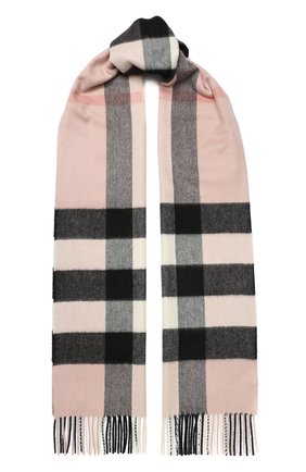 Мужские кашемировый шарф BURBERRY розового цвета по цене 41500 руб., арт. 8015549 | Фото 1 Мужские кашемировый шарф BURBERRY розового цвета, арт. 8015549 | Фото 1