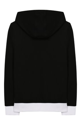 Детский хлопковый кардиган на молнии KARL LAGERFELD KIDS черного цвета по цене 8830 руб., арт. Z25191/14A-16A | Фото 2 Детский хлопковый кардиган на молнии KARL LAGERFELD KIDS черного цвета, арт. Z25191/14A-16A | Фото 2