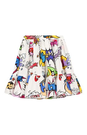 Детская хлопковая юбка DOLCE & GABBANA белого цвета по цене 32100 руб., арт. L53I10/HS5CU/2-6 | Фото 1 Детская хлопковая юбка DOLCE & GABBANA белого цвета, арт. L53I10/HS5CU/2-6 | Фото 1 (Статус проверки: Проверено, Проверена категория; Материал внешний: Хлопок; Случай: Повседневный; Ростовка одежда: 3 года | 98 см, 4 года | 104 см, 6 лет | 116 см)