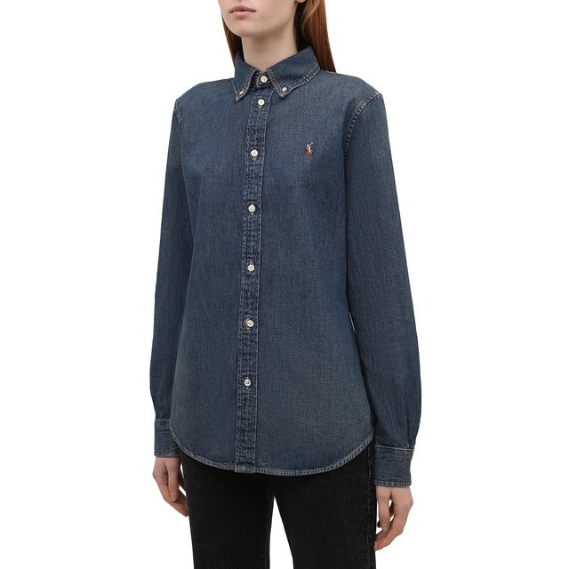фото Джинсовая рубашка polo ralph lauren