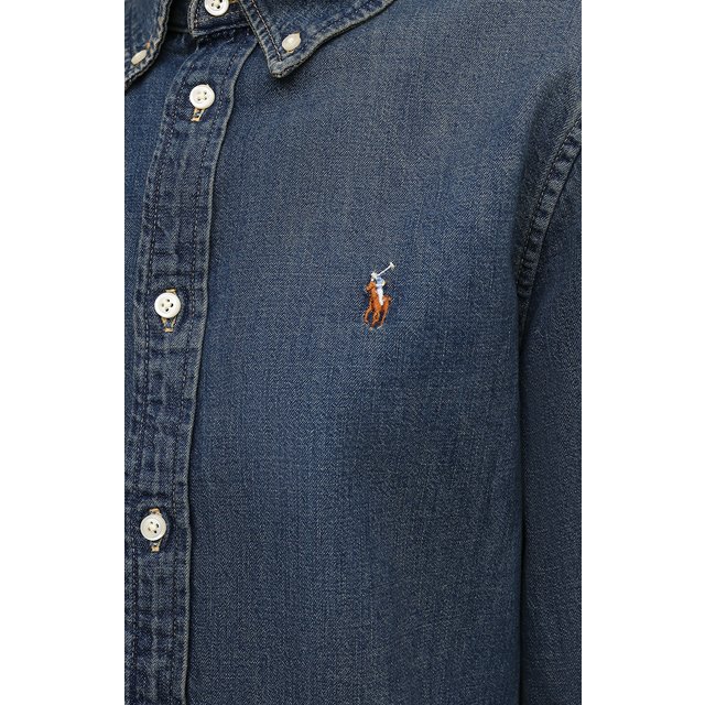 фото Джинсовая рубашка polo ralph lauren