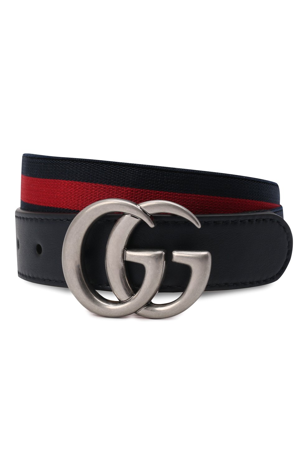 Детский ремень GUCCI синего цвета, арт. 432707/HAENN | Фото 1
