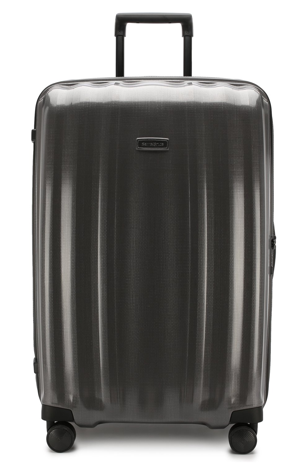 Женский дорожный чемодан lite cube extra large SAMSONITE серого цвета по цене 73330 руб., арт. 82V-28005 | Фото 4 Женский дорожный чемодан lite cube extra large SAMSONITE серого цвета, арт. 82V-28005 | Фото 4 (Статус проверки: Проверено, Проверена категория; Ограничения доставки: oversized; Размер: large)