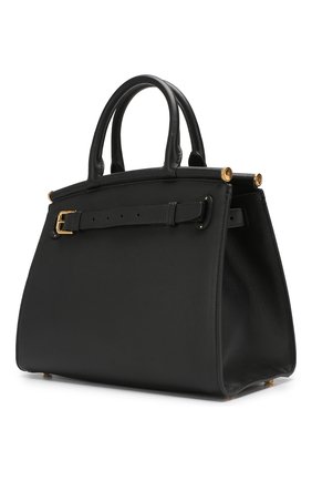 Женская сумка rl50 medium RALPH LAUREN черного цвета по цене 184000 руб., арт. 435769047 | Фото 3 Женская сумка rl50 medium RALPH LAUREN черного цвета, арт. 435769047 | Фото 3