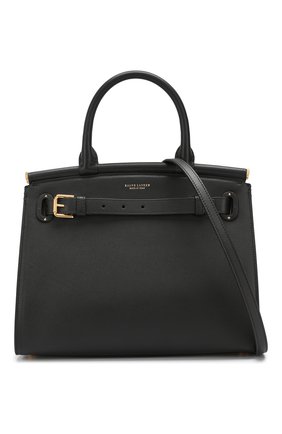 Женская сумка rl50 medium RALPH LAUREN черного цвета по цене 184000 руб., арт. 435769047 | Фото 6 Женская сумка rl50 medium RALPH LAUREN черного цвета, арт. 435769047 | Фото 6