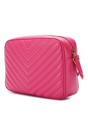 Женская сумка lou medium SAINT LAURENT фуксия цвета по цене 79800 руб., арт. 520534/DV707 | Фото 3 Женская сумка lou medium SAINT LAURENT фуксия цвета, арт. 520534/DV707 | Фото 3