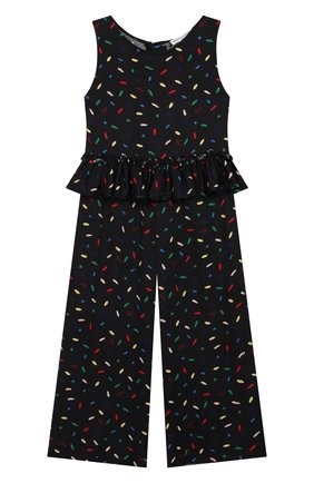 Детский комбинезон из вискозы SONIA RYKIEL ENFANT черного цвета по цене 19950 руб., арт. 19S1PA12 | Фото 1 Детский комбинезон из вискозы SONIA RYKIEL ENFANT черного цвета, арт. 19S1PA12 | Фото 1 (Статус проверки: Проверена категория, Проверено; Материал внешний: Вискоза; Рукава: Короткие; Девочки Кросс-КТ: Комбинезон-одежда; Ростовка одежда: 2 года | 92 см, 4 года | 104 см, 6 лет | 116 см, 8 лет | 128 см, 10 - 11 лет | 140 - 146см, 12 лет | 152 см, 13 - 15 лет | 158 см)