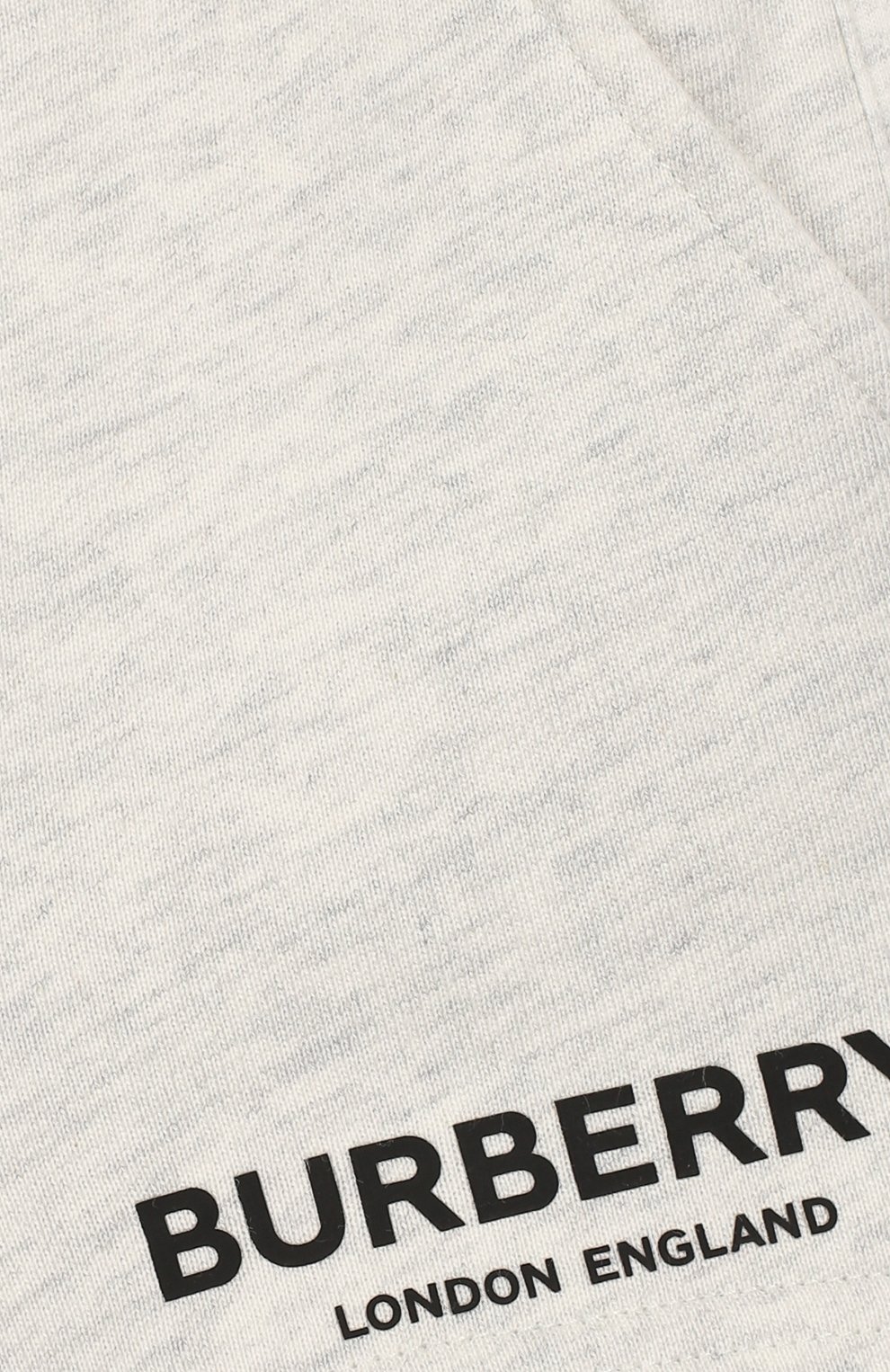 Детские хлопковые шорты BURBERRY серого цвета, арт. 8008993 | Фото 3 (Материал внешний: Хлопок; Статус проверки: Проверено)