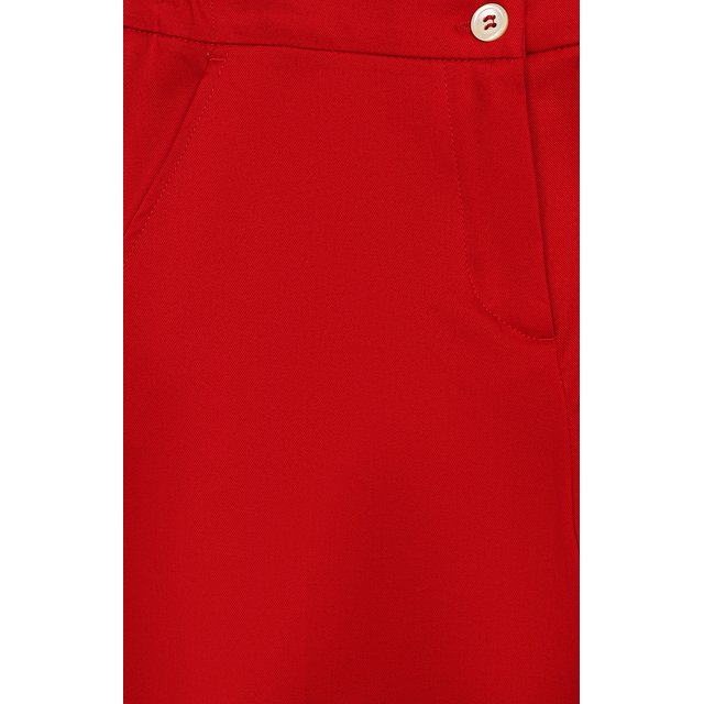 Укороченные брюки из хлопка Gucci 544040/XWACP Фото 3