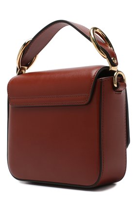 Женская сумка chloé c mini CHLOÉ светло-коричневого цвета по цене 99500 руб., арт. CHC19US193A37 | Фото 3 Женская сумка chloé c mini CHLOÉ светло-коричневого цвета, арт. CHC19US193A37 | Фото 3