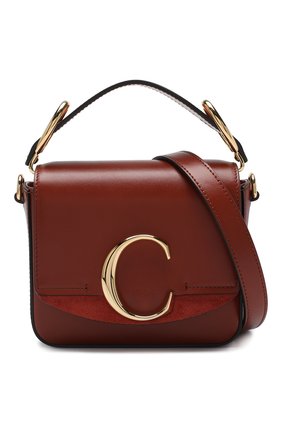Женская сумка chloé c mini CHLOÉ светло-коричневого цвета по цене 99500 руб., арт. CHC19US193A37 | Фото 5 Женская сумка chloé c mini CHLOÉ светло-коричневого цвета, арт. CHC19US193A37 | Фото 5