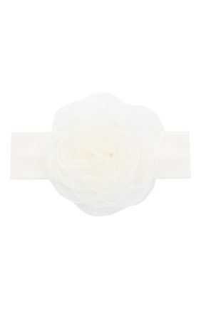 Детская повязка flower JUNEFEE кремвого цвета по цене 1560 руб., арт. 6028 | Фото 1 Детская повязка flower JUNEFEE кремвого цвета, арт. 6028 | Фото 1