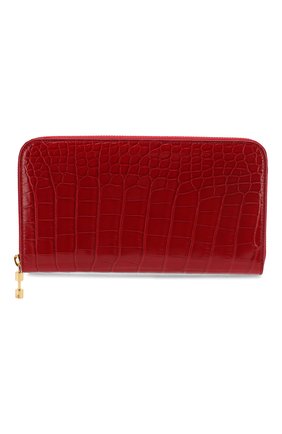 Женские кошелек из кожи крокодила RUBEUS MILANO красного цвета по цене 269790 руб., арт. арт. 06 | Фото 1 Женские кошелек из кожи крокодила RUBEUS MILANO красного цвета, арт. арт. 06 | Фото 1