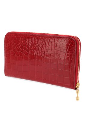 Женские кошелек из кожи крокодила RUBEUS MILANO красного цвета по цене 269790 руб., арт. арт. 06 | Фото 2 Женские кошелек из кожи крокодила RUBEUS MILANO красного цвета, арт. арт. 06 | Фото 2