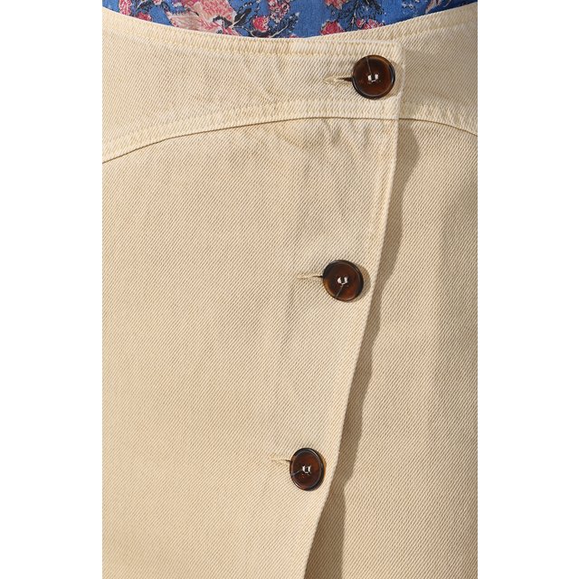 фото Хлопковая юбка nanushka