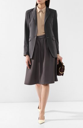 Женский жакет из вискозы SEVEN LAB серого цвета по цене 21000 руб., арт. J19-IN LOVE grey | Фото 2 Женский жакет из вискозы SEVEN LAB серого цвета, арт. J19-IN LOVE grey | Фото 2