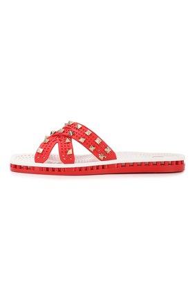 Женские красные резиновые шлепанцы valentino garavani sandy Valentino, арт. RW0S0M89/PVS купить в ЦУМ | Фото №3 Резиновые шлепанцы Valentino Garavani Sandy Valentino красные | Фото №3