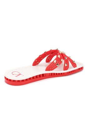 Женские красные резиновые шлепанцы valentino garavani sandy Valentino, арт. RW0S0M89/PVS купить в ЦУМ | Фото №4 Резиновые шлепанцы Valentino Garavani Sandy Valentino красные | Фото №4