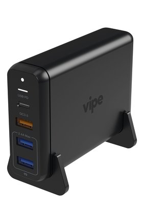 Сетевое зарядное устройство power station 75w VIPE черного цвета по цене 5990 руб., арт. VPPST75WBLK | Фото 1 Сетевое зарядное устройство power station 75w VIPE черного цвета, арт. VPPST75WBLK | Фото 1
