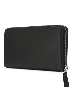 Кожаный кошелек Everyday Balenciaga, черного цвета, арт. 551935/DLQ4N в ЦУМ | Фото №2 Кожаный кошелек Everyday Balenciaga черного цвета | Фото №2