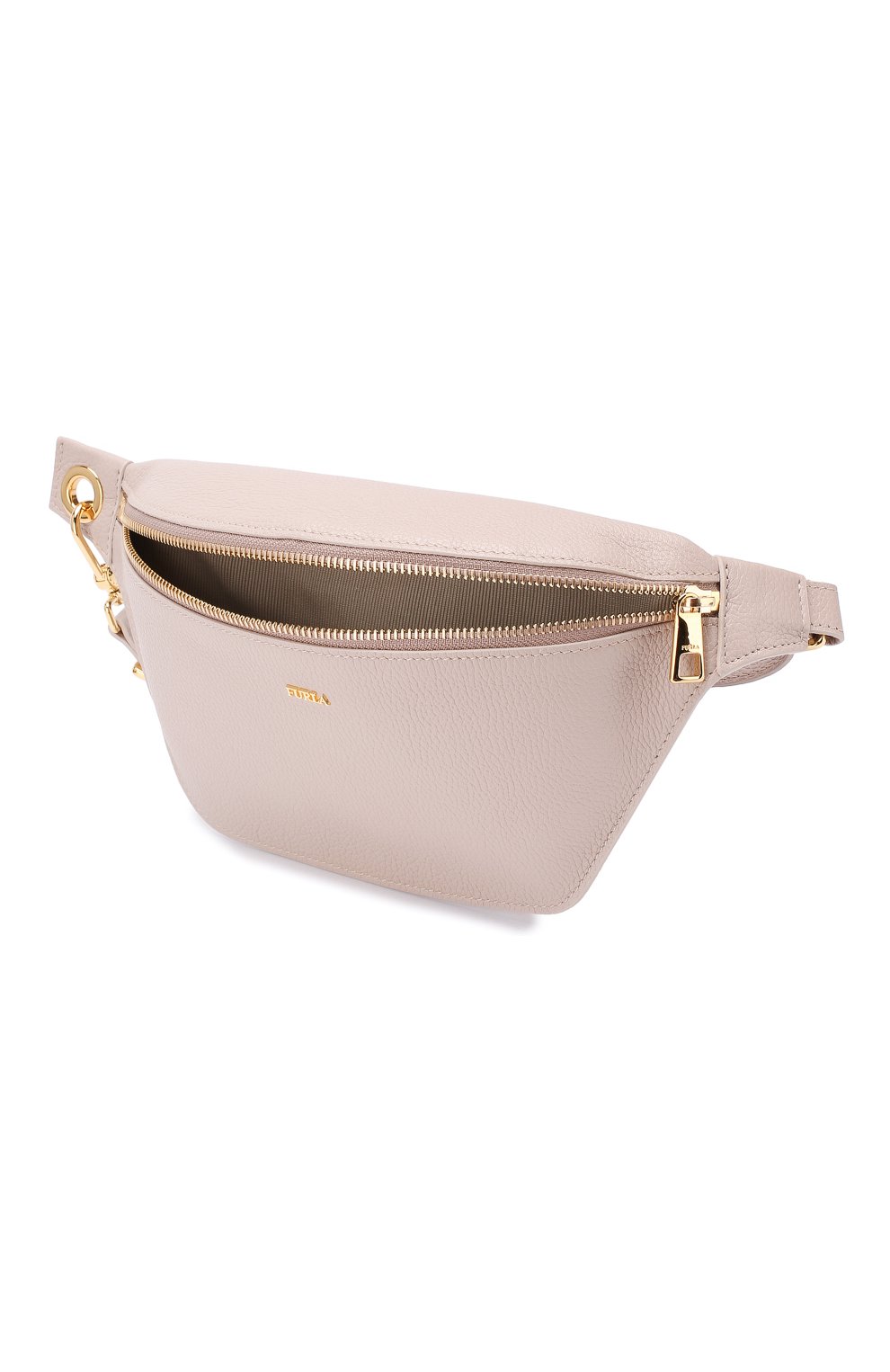 Женская бежевая поясная сумка isola Furla, арт. EU65/Q74 купить в ЦУМ | Фото №4 Поясная сумка Isola Furla бежевая | Фото №4