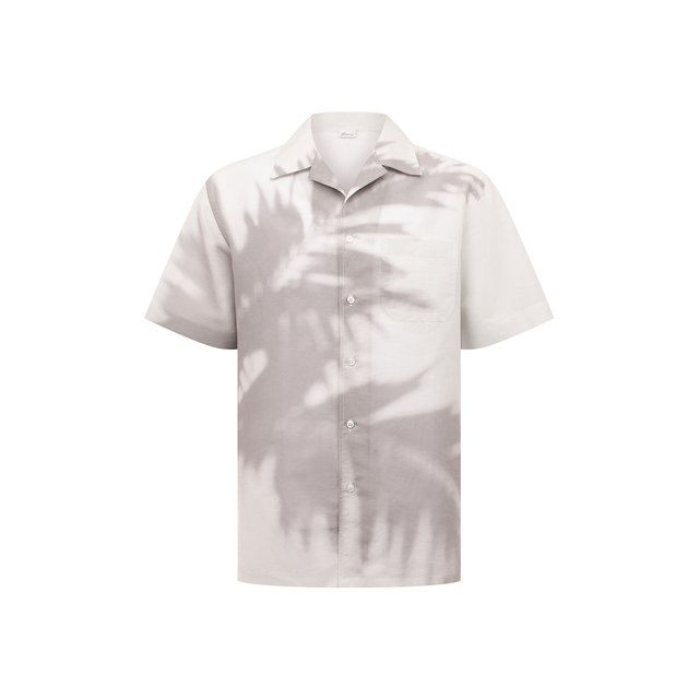 фото Рубашка из смеси льна и хлопка brioni