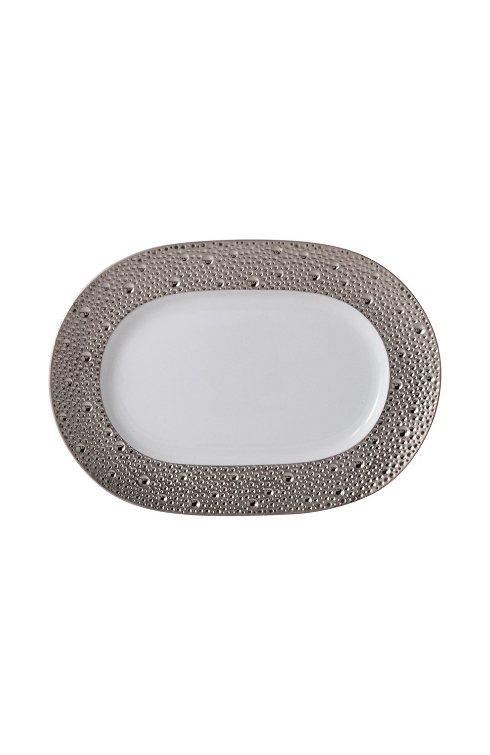 Мужского блюдо ecume silver small BERNARDAUD серебряного цвета, арт. 0738/125 | Фото 1