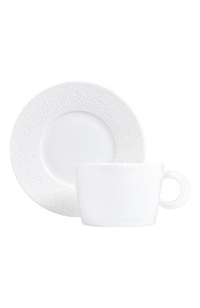 Мужского чашка для завтрака с блюдцем ecume white BERNARDAUD белого цвета по цене 9520 руб., арт. 0733/83 | Фото 1 Мужского чашка для завтрака с блюдцем ecume white BERNARDAUD белого цвета, арт. 0733/83 | Фото 1