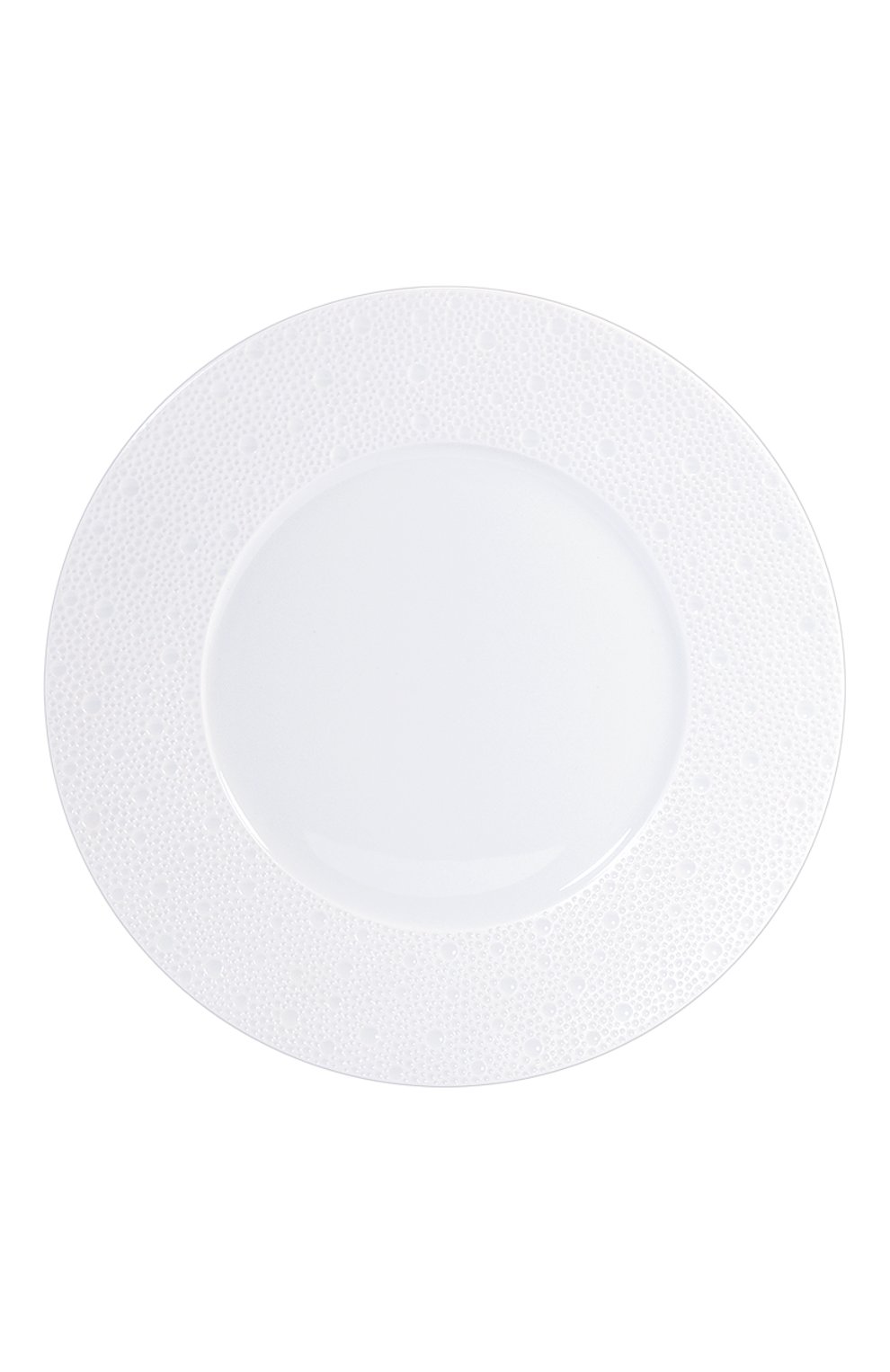 Мужского тарелка обеденная ecume white BERNARDAUD белого цвета, арт. 0733/20249 | Фото 1