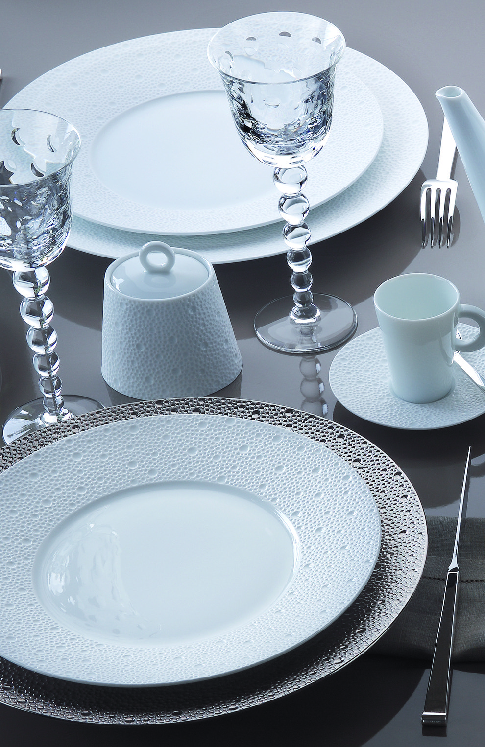 Мужского кофейная чашка с блюдцем ecume white BERNARDAUD белого цвета по цене 8240 руб., арт. 0733/20451 | Фото 2 Мужского кофейная чашка с блюдцем ecume white BERNARDAUD белого цвета, арт. 0733/20451 | Фото 2