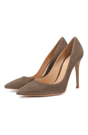 Замшевые туфли Gianvito 105 | Фото №1 Замшевые туфли Gianvito 105 | Фото №1