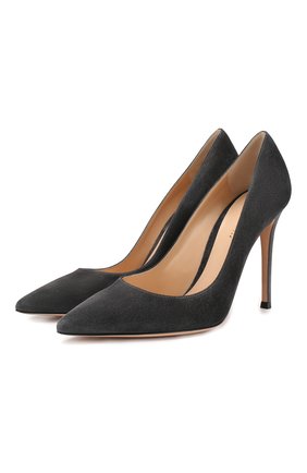 Замшевые туфли Gianvito 105 | Фото №1 Замшевые туфли Gianvito 105 | Фото №1