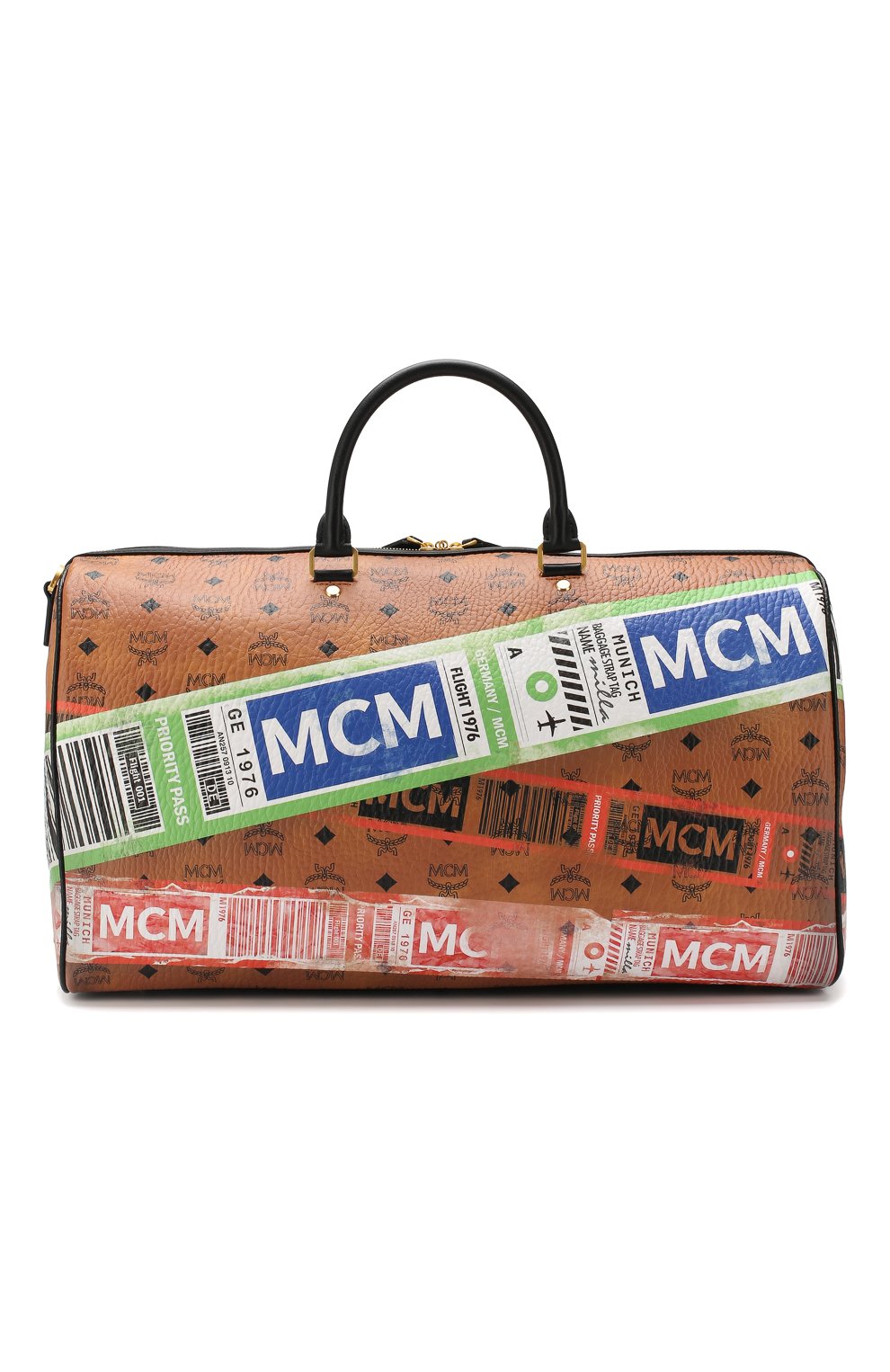 Женская дорожная сумка traveler MCM коричневого цвета, арт. MUV 9SVY12 | Фото 1
