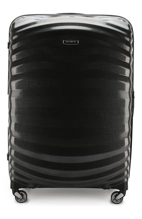 Женский дорожный чемодан lite-shock large SAMSONITE черного цвета по цене 56050 руб., арт. 98V-09003 | Фото 1 Женский дорожный чемодан lite-shock large SAMSONITE черного цвета, арт. 98V-09003 | Фото 1 (Статус проверки: Проверено, Проверена категория; Ограничения доставки: oversized; Размер: large)