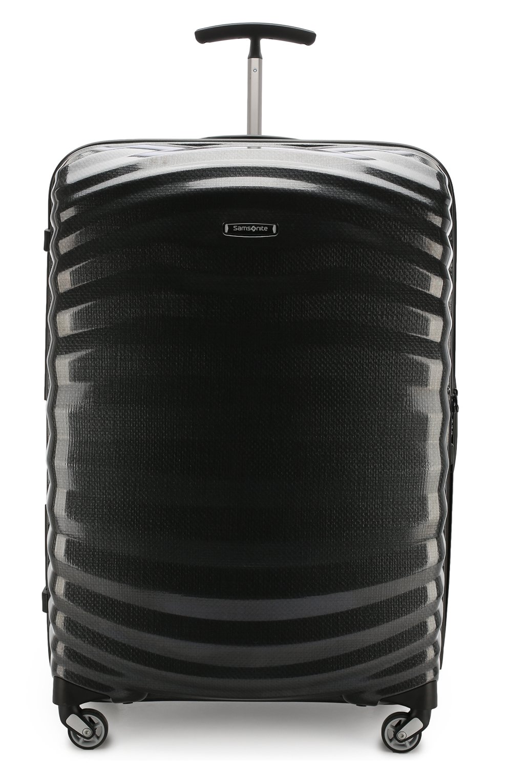 Женский дорожный чемодан lite-shock large SAMSONITE черного цвета по цене 56050 руб., арт. 98V-09003 | Фото 4 Женский дорожный чемодан lite-shock large SAMSONITE черного цвета, арт. 98V-09003 | Фото 4 (Статус проверки: Проверено, Проверена категория; Ограничения доставки: oversized; Размер: large)
