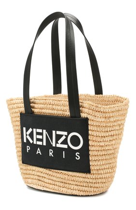 Женская сумка summer KENZO черная цвета, арт. 2SA500B09 купить в ЦУМ | Фото №3 Сумка Summer Kenzo черная цвета | Фото №3