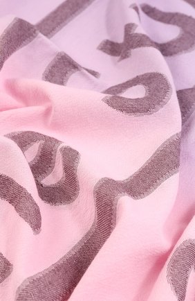 Женский розовый хлопковый шарф Acne Studios, арт. CA0012 купить в ЦУМ | Фото №2 Хлопковый шарф Acne Studios розовый | Фото №2