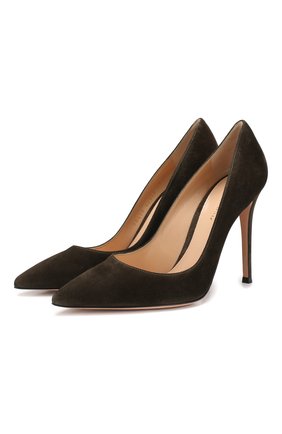 Замшевые туфли Gianvito 105 | Фото №1 Замшевые туфли Gianvito 105 | Фото №1