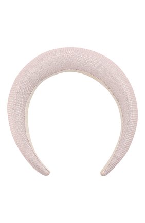 Женский ободок для волос FLOWER ME розового цвета по цене 11000 руб., арт. HAIRBAND-NS016010L | Фото 1 Женский ободок для волос FLOWER ME розового цвета, арт. HAIRBAND-NS016010L | Фото 1