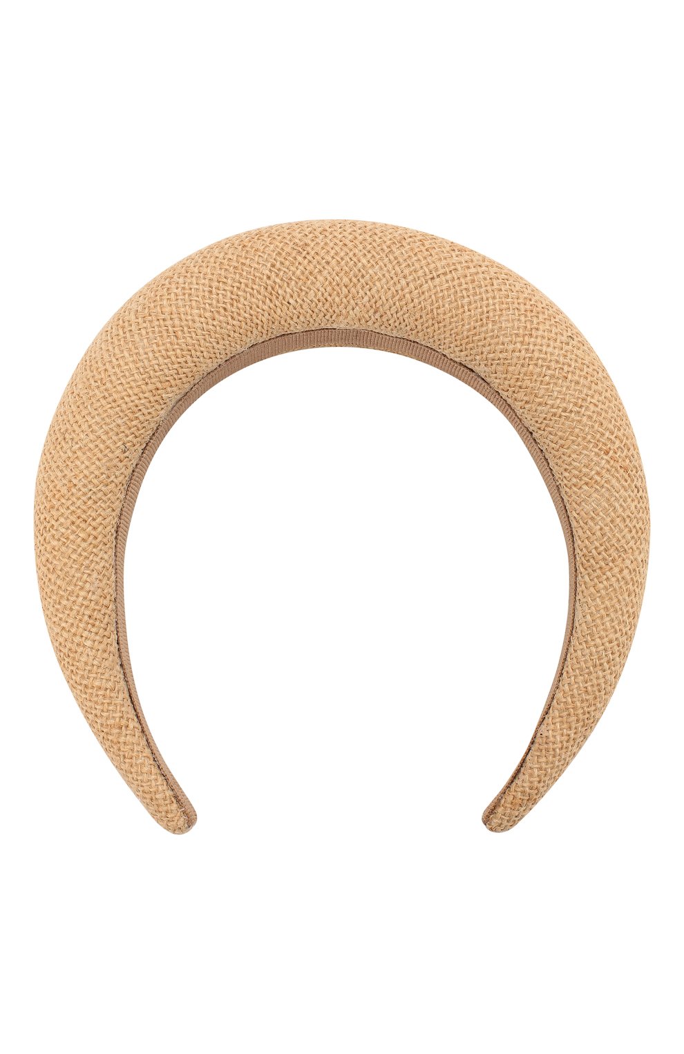 Женские ободок для волос FLOWER ME бежевого цвета, арт. HAIRBAND-LI002010L | Фото 1