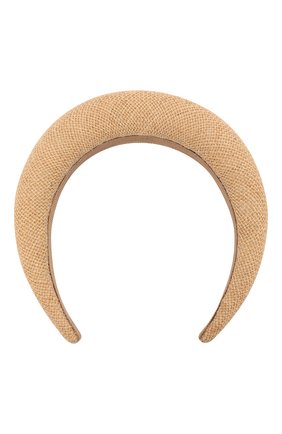 Женские ободок для волос FLOWER ME бежевого цвета по цене 11000 руб., арт. HAIRBAND-LI002010L | Фото 1 Женские ободок для волос FLOWER ME бежевого цвета, арт. HAIRBAND-LI002010L | Фото 1
