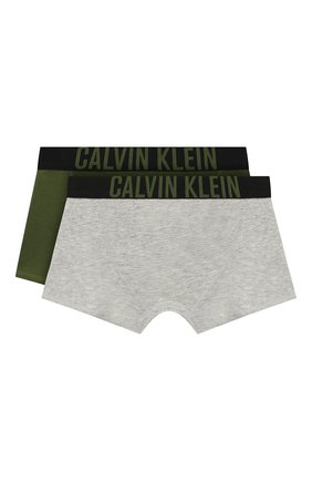 Детские трусы - 2 шт. CALVIN KLEIN хаки цвета по цене 2690 руб., арт. B70B700122 | Фото 2 Детские трусы - 2 шт. CALVIN KLEIN хаки цвета, арт. B70B700122 | Фото 2