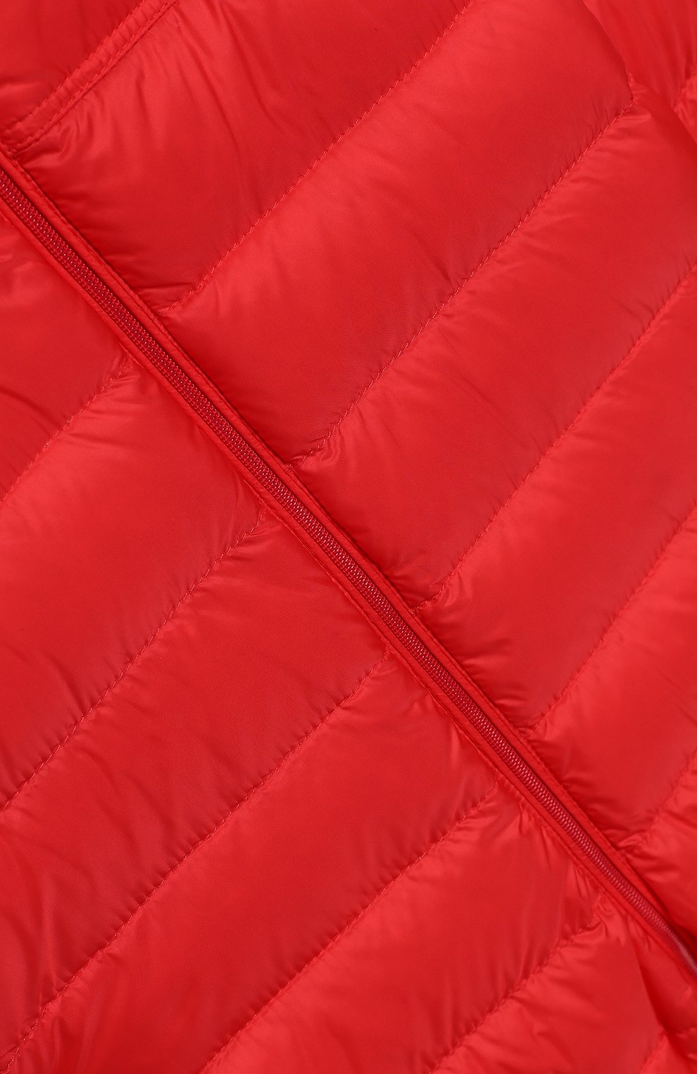 Детский пуховый комбинезон MONCLER ENFANT кораллового цвета по цене 29950 руб., арт. E1-951-14366-05-53048/18M-3A | Фото 3 Детский пуховый комбинезон MONCLER ENFANT кораллового цвета, арт. E1-951-14366-05-53048/18M-3A | Фото 3