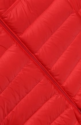 Детский пуховый комбинезон MONCLER ENFANT кораллового цвета по цене 29950 руб., арт. E1-951-14366-05-53048/18M-3A | Фото 3 Детский пуховый комбинезон MONCLER ENFANT кораллового цвета, арт. E1-951-14366-05-53048/18M-3A | Фото 3