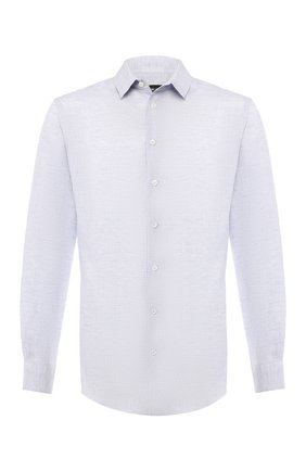 Мужская льняная рубашка GIORGIO ARMANI фиолетового цвета по цене 34950 руб., арт. 8WGCCZ97/TZ243 | Фото 1 Мужская льняная рубашка GIORGIO ARMANI фиолетового цвета, арт. 8WGCCZ97/TZ243 | Фото 1